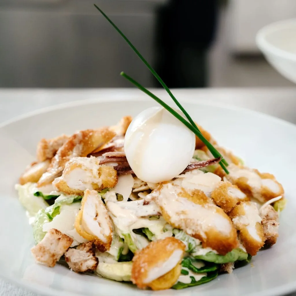 Salade César du restaurant La Fille des Vignes