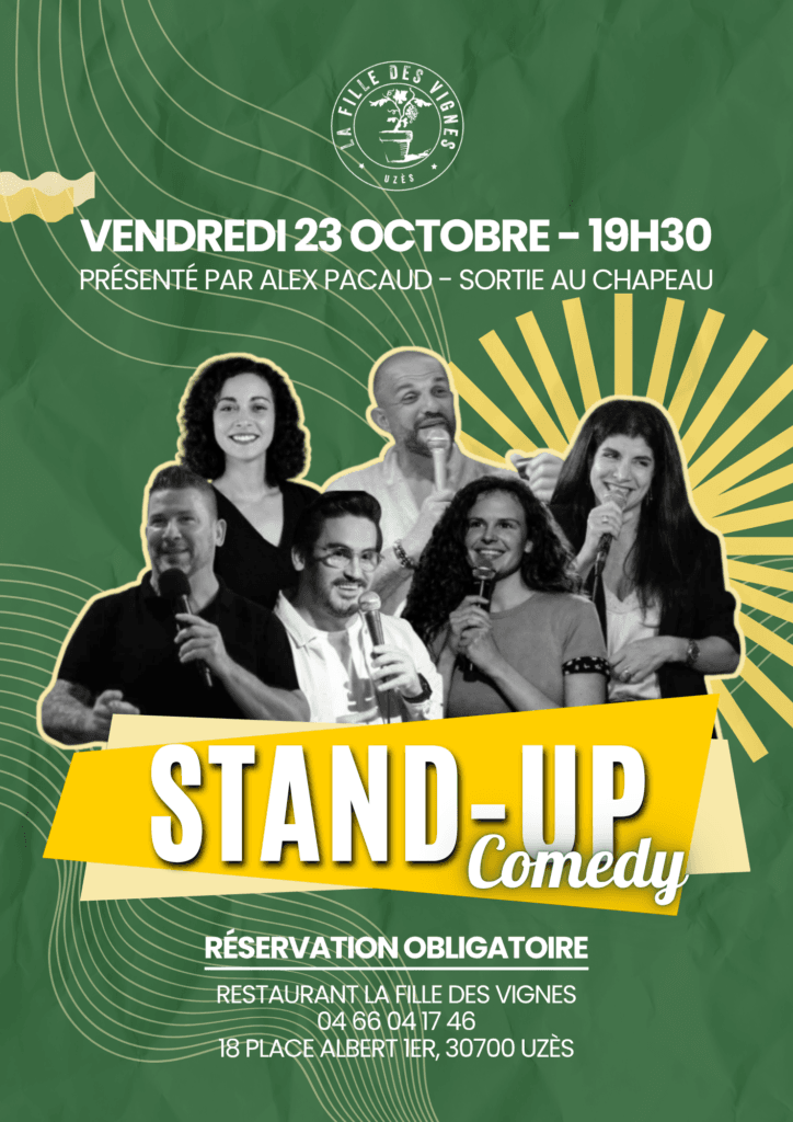 Affiche Stand-Up du Vendredi 23 Octobre 2026